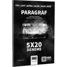 Yargı Yayınevi TYT AYT KPSS ALES DGS MSÜ Hazine Paragraf 5x20 Denemeler