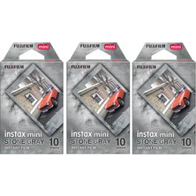 Instax Mini Stone Gray 10X3 Film Seti
