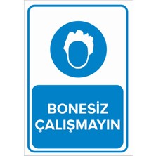 New Jargon Bonesiz Çalışmayın Levhası - Sac Malzeme 25X35 cm