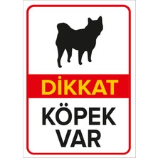 New Jargon Dikkat Köpek Var Siyah Pug Levhası - Sac Malzeme 25X35 cm