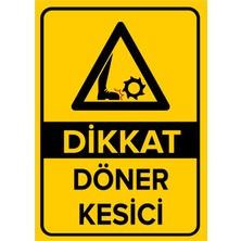 New Jargon Dikkat Döner Kesici Levhası - Sac Malzeme 35X50 cm