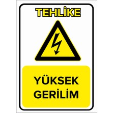 New Jargon Yüksek Gerilim Levhası - Sac Malzeme 50X70 cm