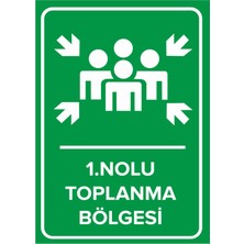 New Jargon 1, Nolu Toplanma Bölgesi Levhası - Sac Malzeme 50X70 cm