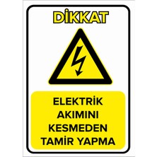 New Jargon Elektrik Akımını Kesmeden Tamir Yapma Levhası - Dekote Malzeme 25X35 cm