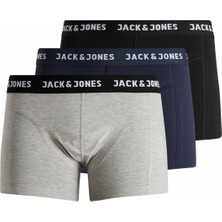 Jack & Jones Erkek Black Boxer