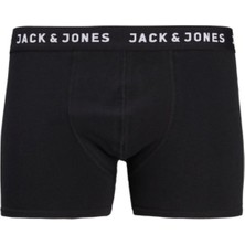 Jack & Jones Black 4 Lü Paket Erkek Boxer