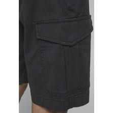 Jack & Jones Jpstjoe Jjcargo Shorts Akm Siyah Erkek Şort 12182555-Black
