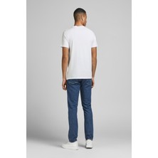 Jack & Jones Bisiklet Yaka Logolu Tişört-Corplogo