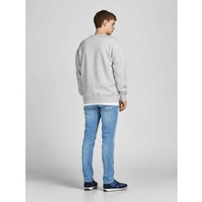 Jack & Jones Jorcopenhagen Bıg Sweat Crew Neck Noos Beyaz Erkek Sweatshirt 12204796-White