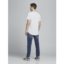 Jack & Jones Bisiklet Yaka Rahat Kesim Tişört-Noa