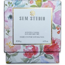 Sum Studıo Lavanta Kokulu Doğal Mum 180 gr