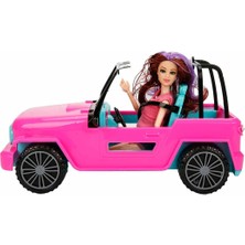 Galtoys Jasmine Bebek ve Pembe Jeep