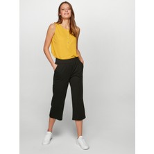 Faik Sönmez Straight Fit Örme Capri 00057