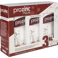 Prozinc Plus Şampuan Saç Dökülmesine Karşı Etkili Günlük Kullanım Şampuanı 3x300 ml