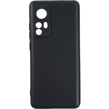 Microcase Xiaomi 12 Lite Elektrocase Serisi Silikon Kılıf - Siyah