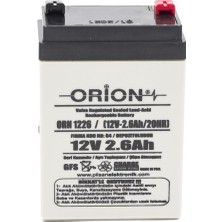 Orion 12V 2.6AH BakıMsiz Kuru Akü