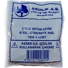 Asırlık Çelik Beton Çivisi 4x40 100 Adet