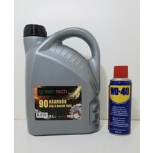 Greentech 90 Asansör Bakım Yağı 3 Litre + Wd 40 Çok Amaçlı Yağlayıcı 200 ml *