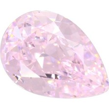 Hasyılmaz Armut Kesim Sentetik Taş 3X5MM 100 Adet Açık Pembe
