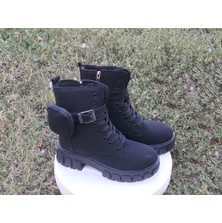 Kafkaslar Orta Boy Kaymaz Taban Fermuarlı Cüzdan Detaylı Bayan Postal Bot