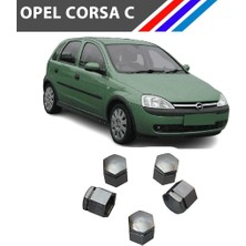 Moda Garage Opel Corsa C Bijon Kapağı 5 Adetli Set Krom Renk 1008209