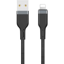 Wiwu Platinum Serisi PT01 Lightning USB Kablo 2.4A 12W Hızlı Şarj Kablosu 2 Metre Data Kablo