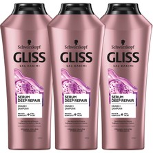 Gliss Serum Deep Repair Şampuan 500 Ml X 3 Adet