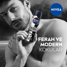 NIVEA Men Erkek Sprey Deodorant Black&White Invisible Original Ter ve Ter Kokusuna Karşı 48 Saat Anti-perspirant  150ml