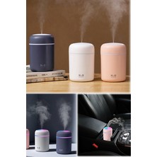 Teknomila Hava Nemlendirici USB Mini Su Difüzör LED Lamba Buhar Makinesi H20 Humidfer 300 ml