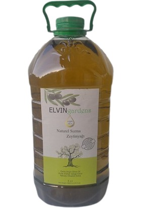 Elvin Gardens Naturel Sızma Zeytinyağı - Anne Kız Paketi 2 x 5 lt Toplam 10 lt