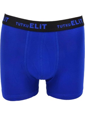 Tutku Elit ELT1252 Elit Modal Elastan Spor Boxer 3 Adet Saks