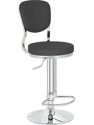 Bluetick Obje Deri Bar Sandalyesi BLU1771