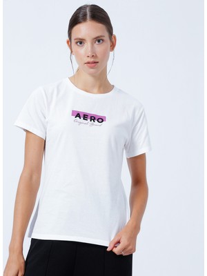 Aeropostale T-Shirt, S, Beyaz