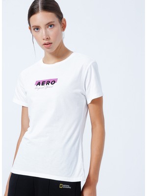 Aeropostale T-Shirt, S, Beyaz