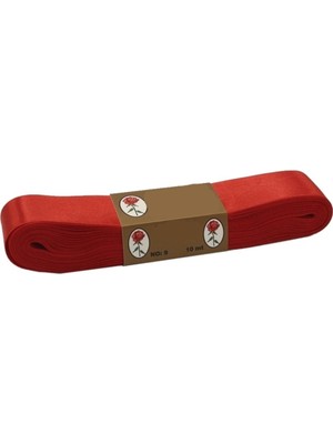 Modanight 3 cm Saten Kurdele - Kırmızı Saten Kurdele