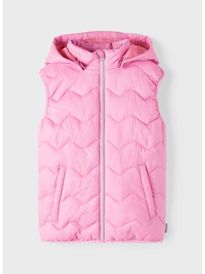 Name It Düz Pembe Kız Çocuk Yelek Nkfmaggy Vest Pb