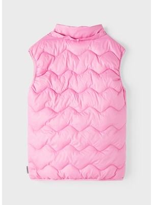 Name It Düz Pembe Kız Çocuk Yelek Nkfmaggy Vest Pb