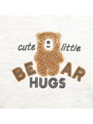 Bebecix Bear Hugs Ayıcıklı Sweatshirt-Alt Takım