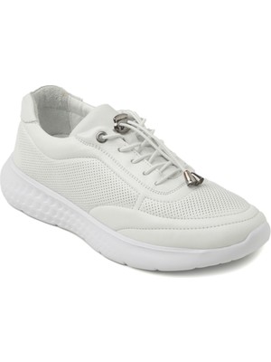 John May Kadın Sneaker MAR-22K-152-111 John May Beyaz