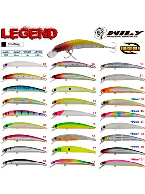 Wily Legend 9 cm Maket Balık 5.8 gr  -11