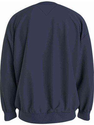 Tommy Jeans Erkek Indigo Sweatshirt ( Model Kodu : DM0DM10911 )