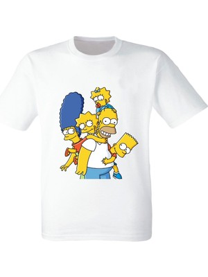 Yapo Ticaret The Simpsons Baskılı Çocuk Tişört