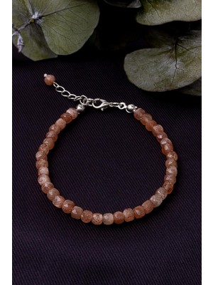 Dünya Doğal Taş Güneş Taşı Bileklik