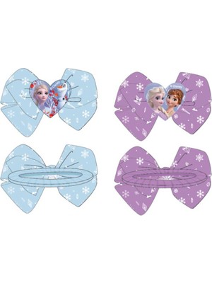 Disney Kız Çocuk Disney Frozen 2’li Paket Heart Lastik Toka 44726