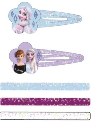 Disney Kız Çocuk Disney Frozen Believe 8’li Paket Toka Seti 44729