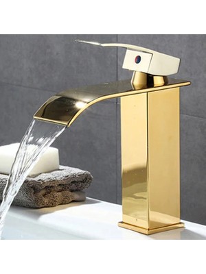 Hedi's Şelale Gold Lavabo Bataryası