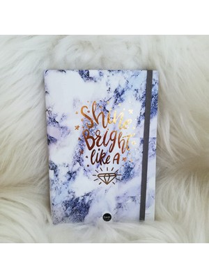 Dream Butik Shine Bright Like A Lastikli Defter