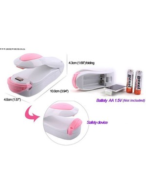 Korea Type Mini Sealing Yeni Model Poşet Kapatıcı