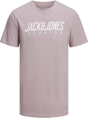 Jack & Jones Jcoclub Erkek Baskılı Tişört 12213761 Mor Xl - Mor