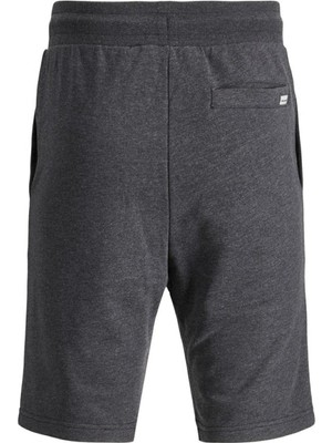 Jack & Jones Jpstshark Jjsweat Shorts At Sn Gri Erkek Şort 12182595-Dark